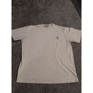 Playboy by Pacsun Cream Bunny Logo T Shirt Mens XL‎